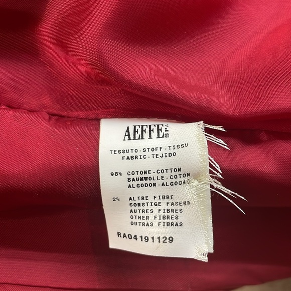 Moschino Cheap and Chic Red Front Bow Sheath Dress Size 6 Sleeveless Midi - Picture 11 of 15